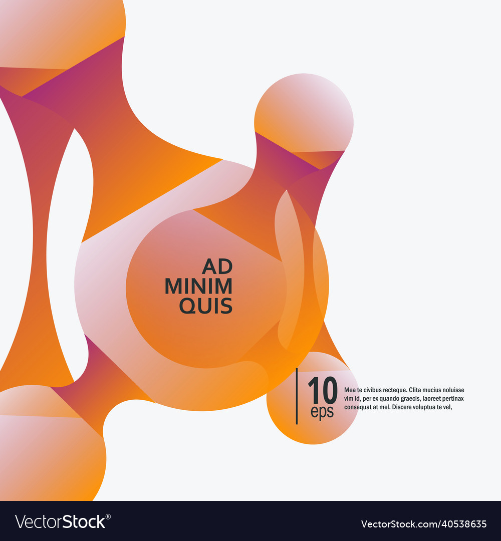 Connect circle design minimal abstract