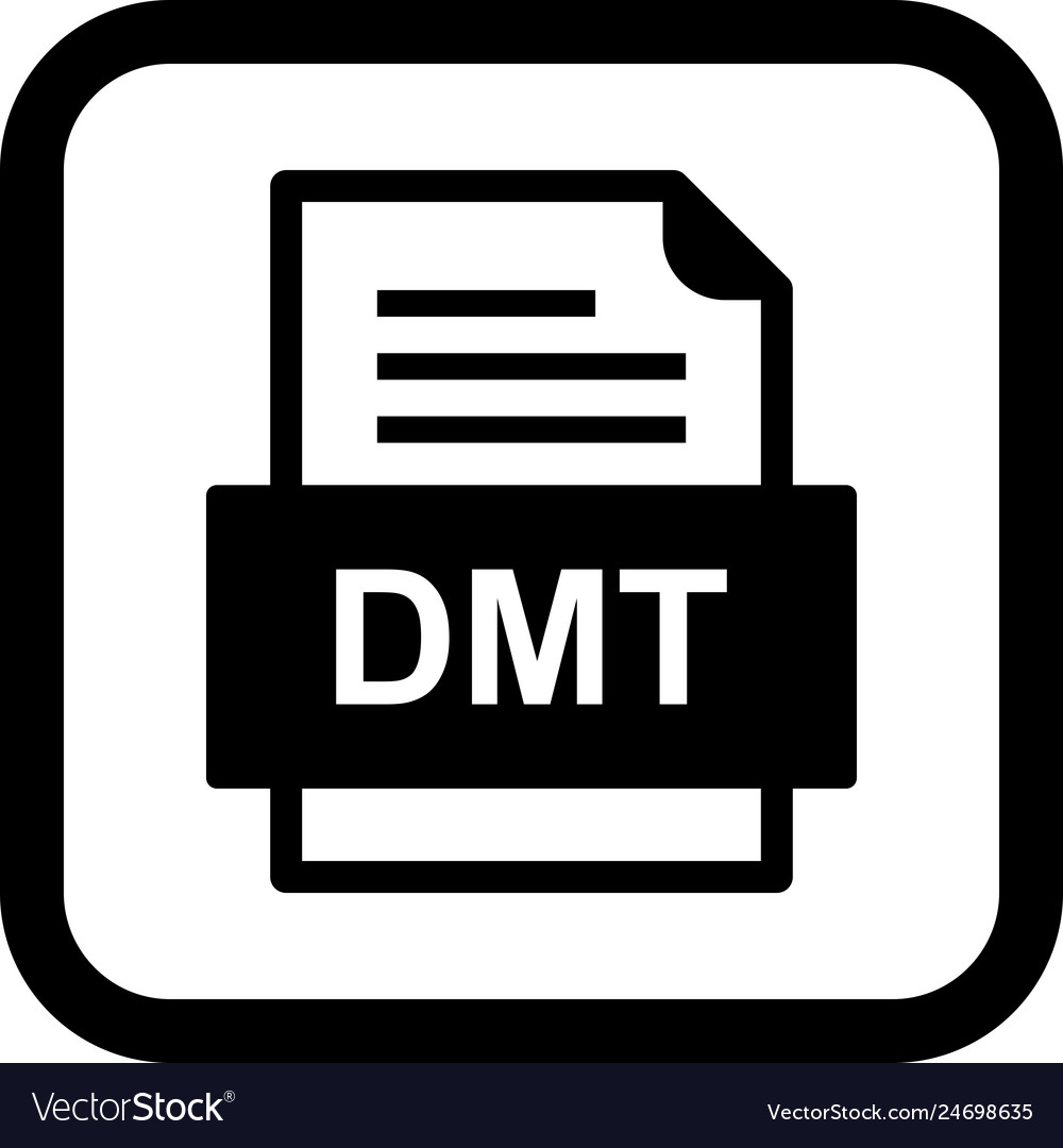 Dmt file document icon
