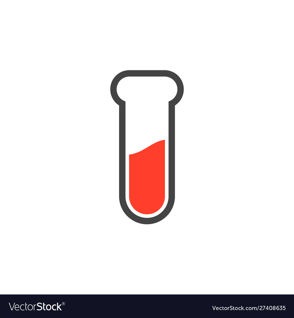 Flask science lab graphic design template