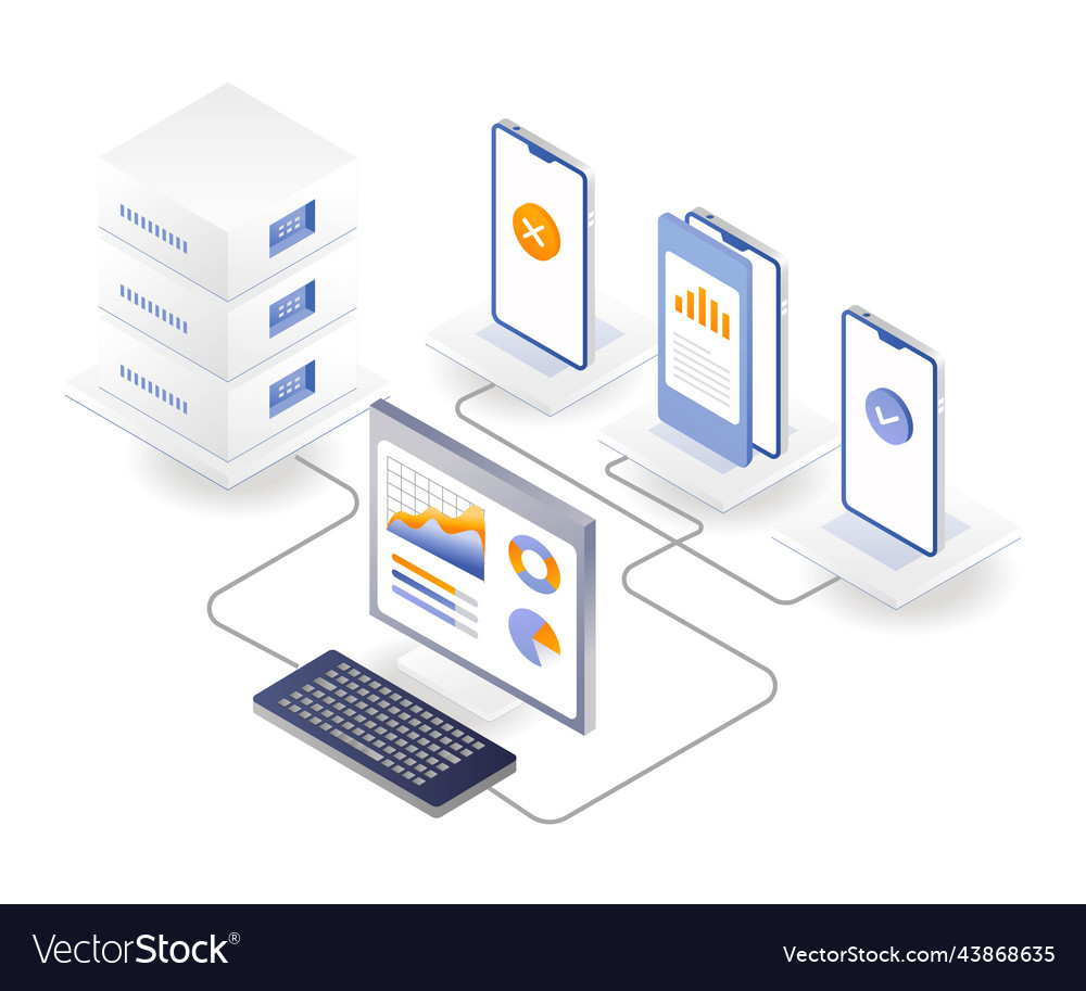 Install the updated smartphone app vector image Install the updated smartphone app