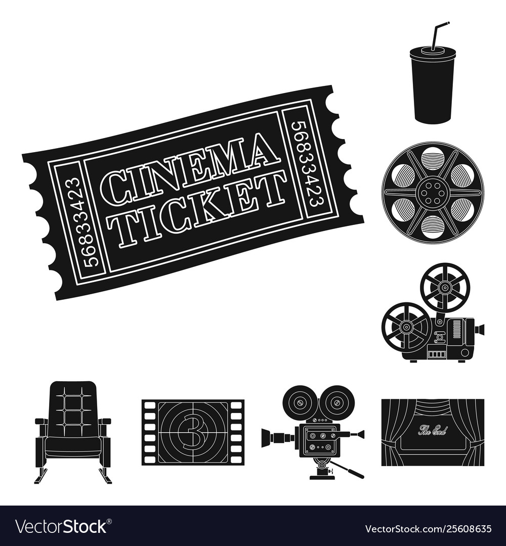 Isolated object session and viewing sign vector image Isolated object session and viewing sign