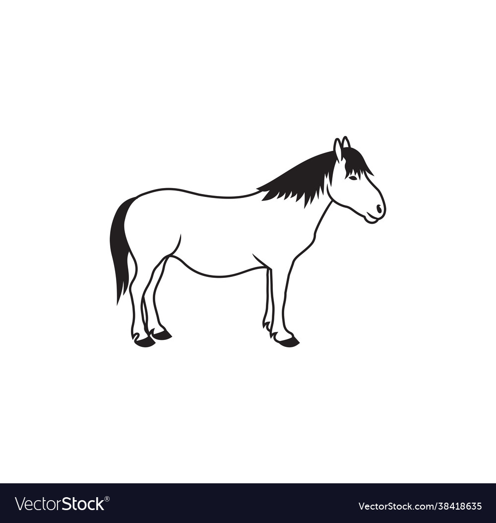 Mule royalty free vector image vectorstock