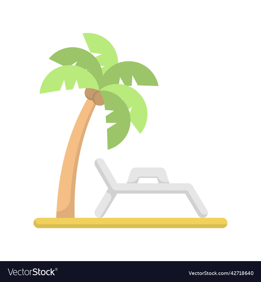 Beach icon design template