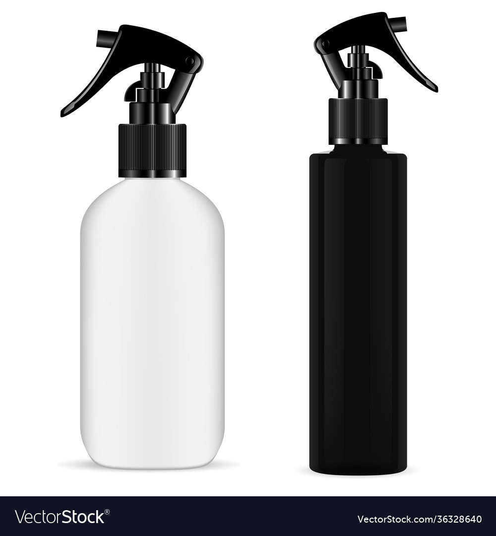 Cosmetic Spray Bottle Mockup