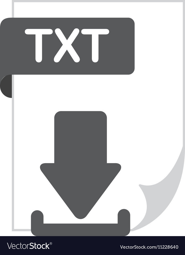 Document file format with arrow download isolated