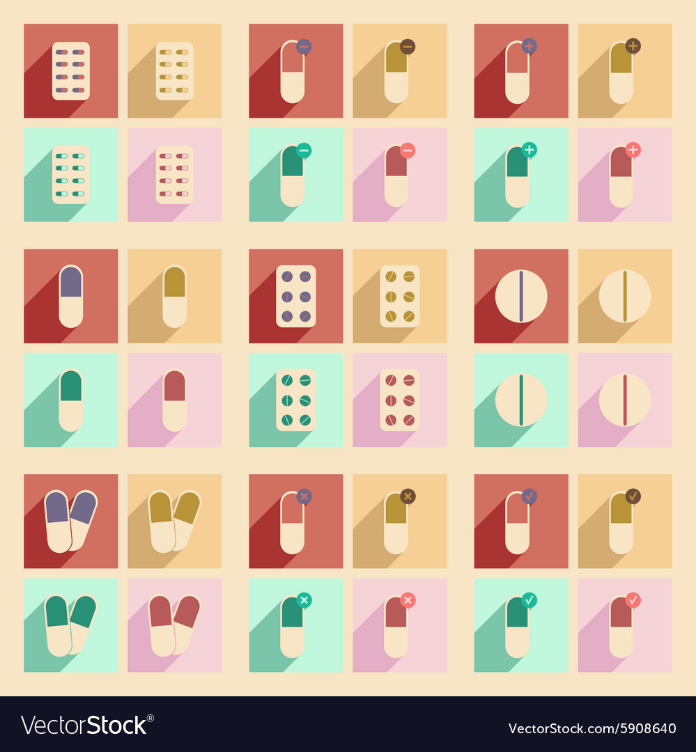 Flat with shadow concept and mobile application