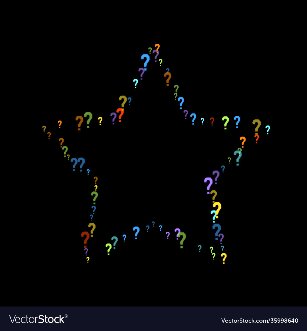 Question marks quiz doubt poll query public vector image Question marks quiz doubt poll query public