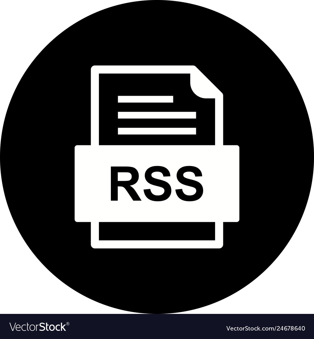 Rss file document icon