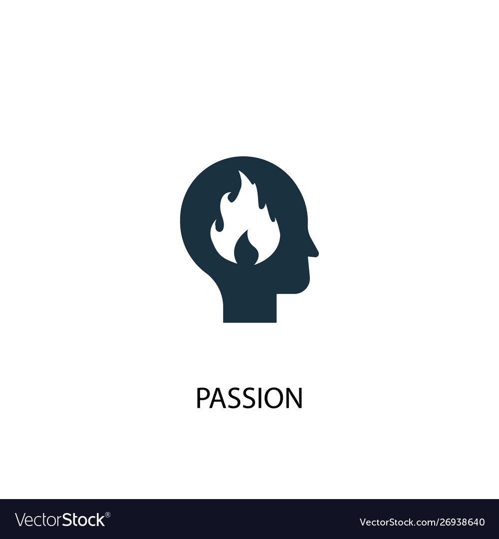 Einfache Passion Icon