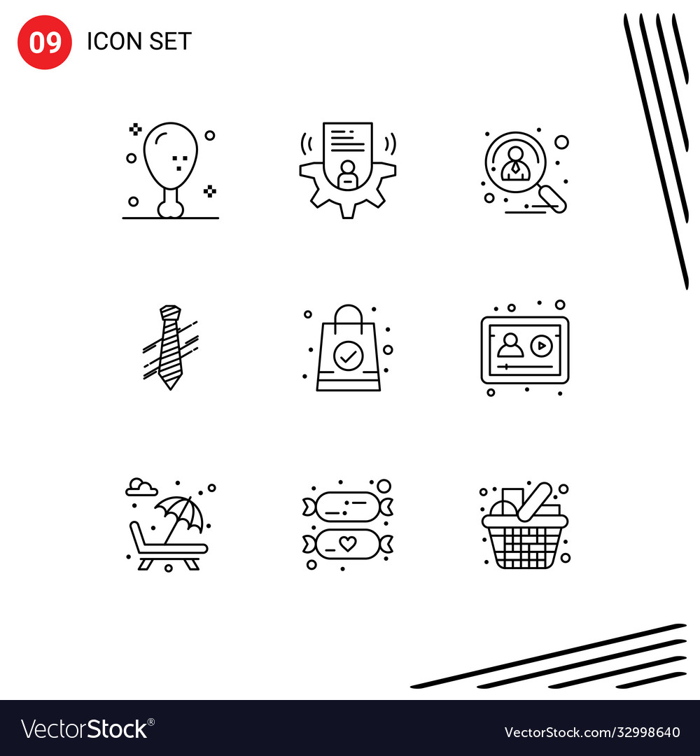 User interface pack 9 basic outlines