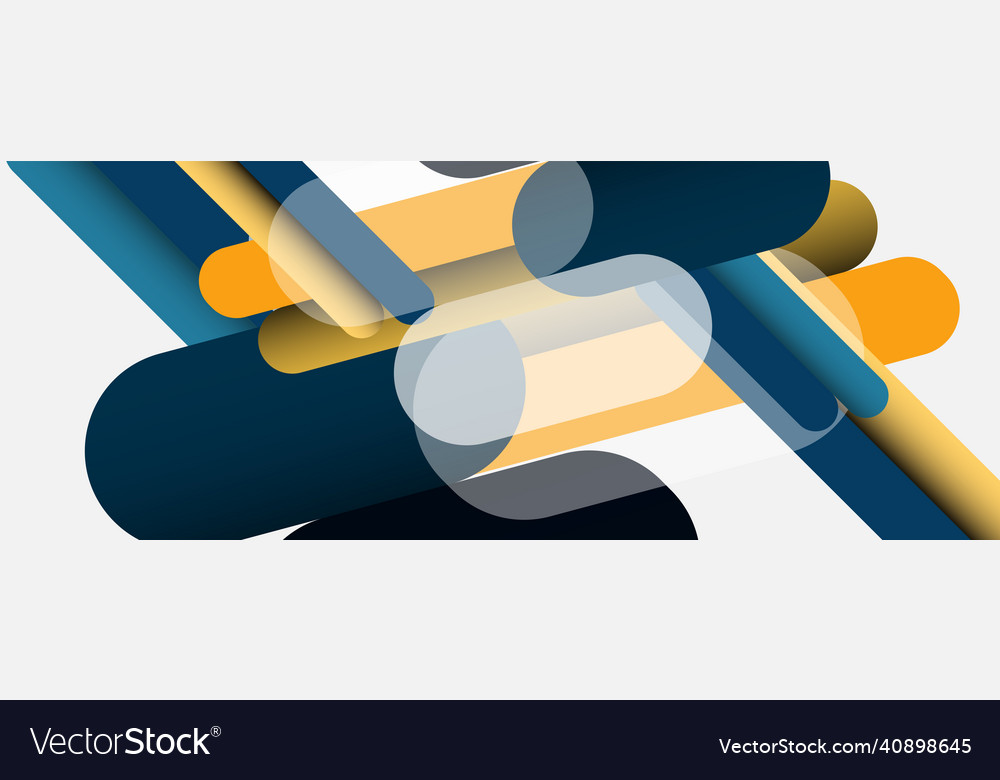 Abstract background round shapes lines