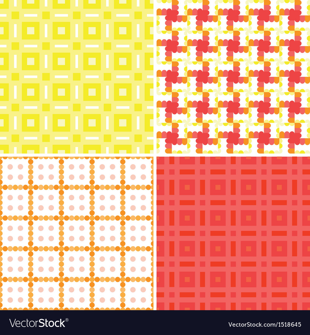 Seamless pattern set