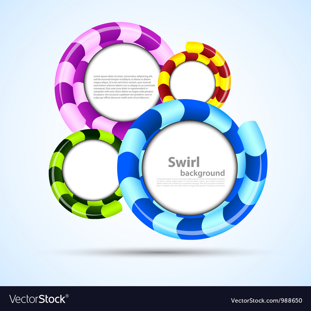 Background with circles