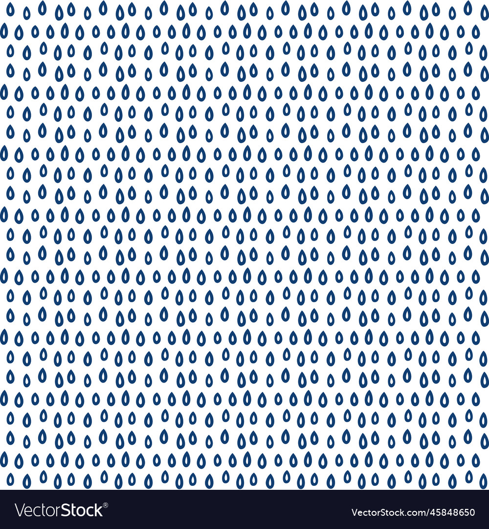 Seamless pattern with drops