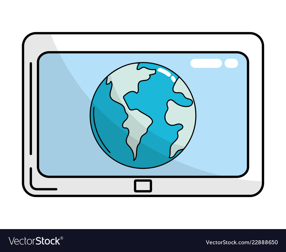 Technology computer screen