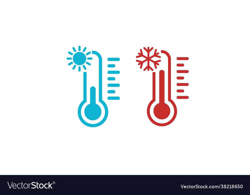 Thermometer icon set