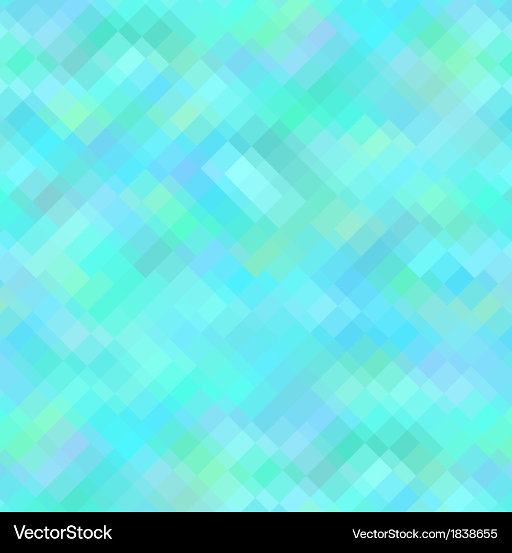 Blue geometric background seamless pattern Vector Image