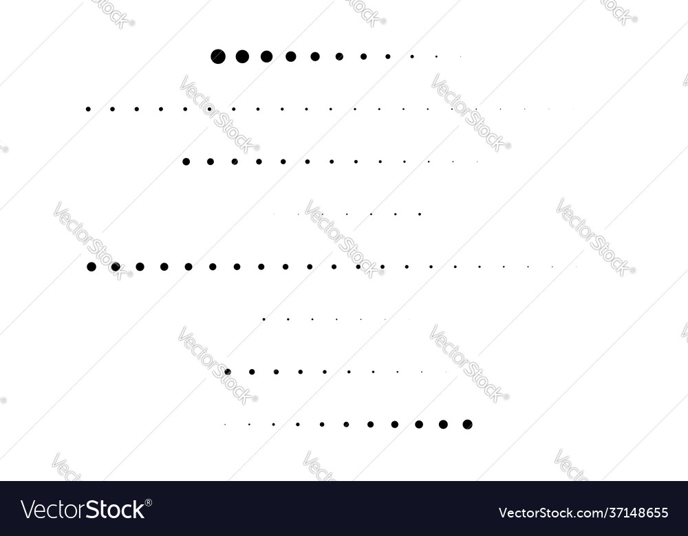 Dot circles dotted lines abstract design element