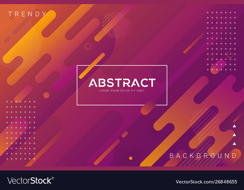 Dynamic abstract liquid color gradation background vector image Dynamic abstract liquid color gradation background