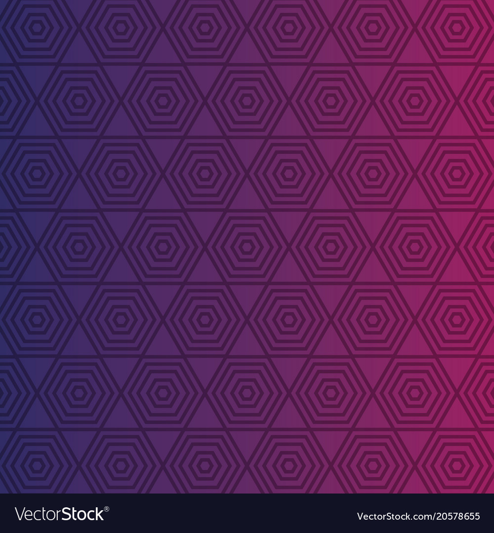Geometric design with figures