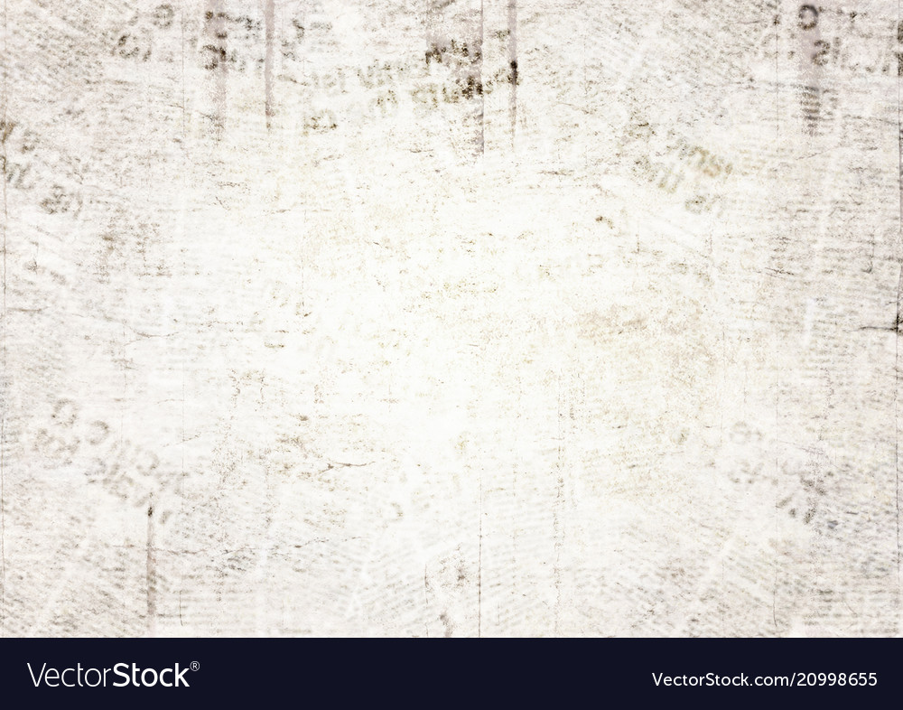 Newspaper Paper Grunge Vintage Old Aged Texture Background Stock  Illustration - Download Image Now - iStock