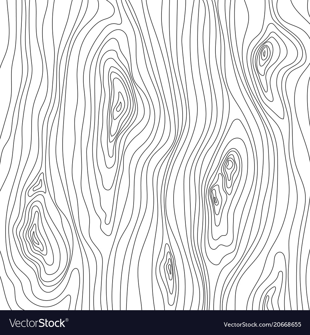 Wooden Texture Wood Grain Pattern Abstract Fibers Vector 20668655 