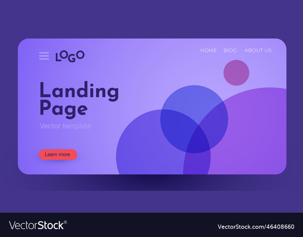 Dynamic style banner design colorful elements