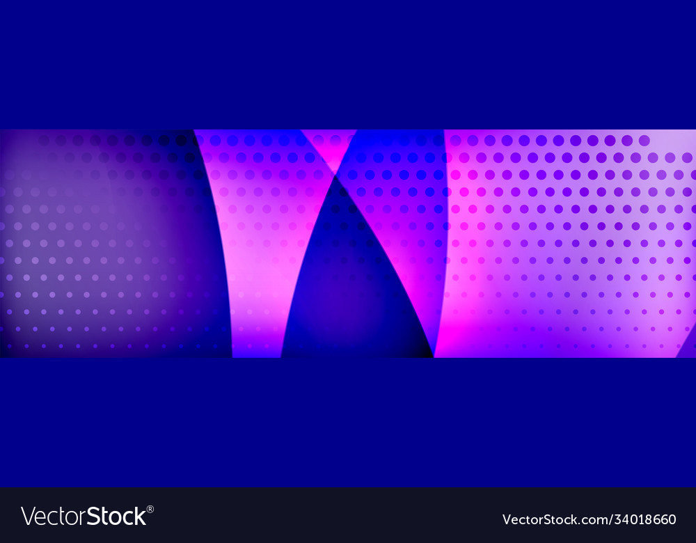Fluid gradient neon color waves abstract