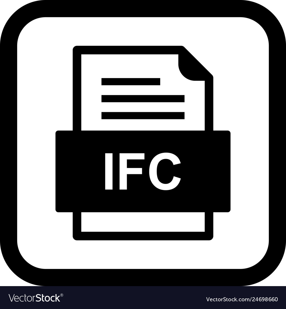 Ifc file document icon