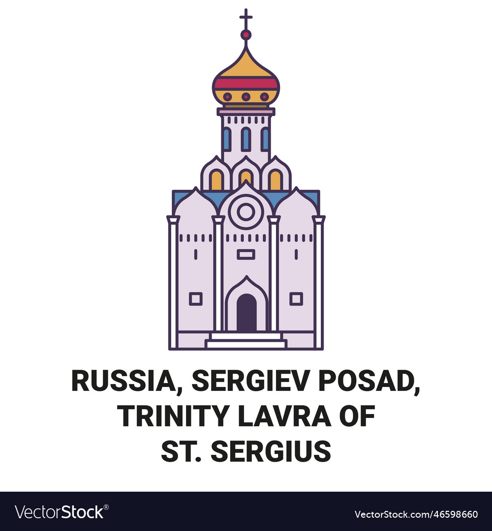 Russia sergiev posad trinity lavra of st