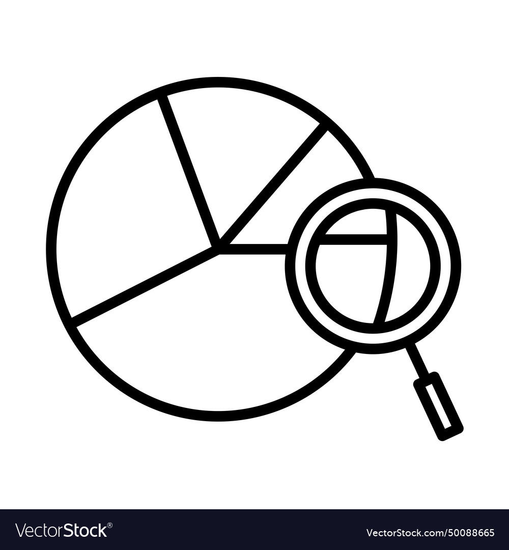 Analytics key performance indicator icon