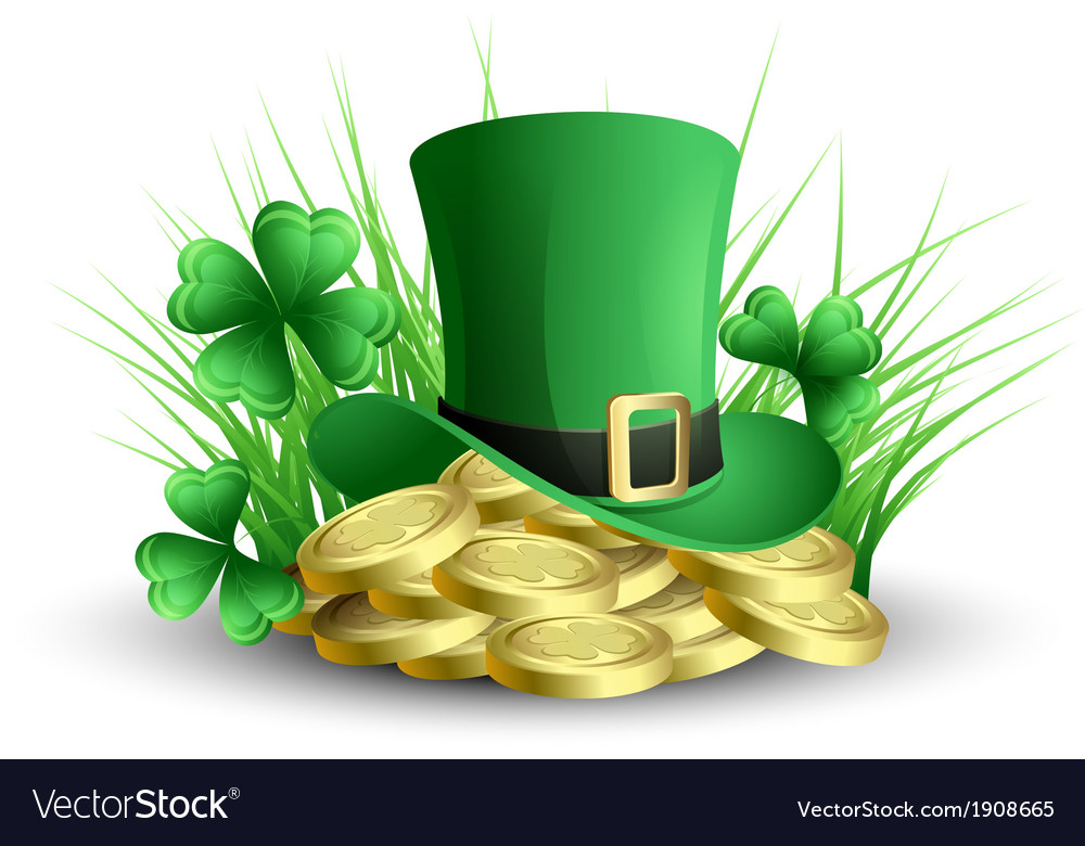 St patricks background Royalty Free Vector Image