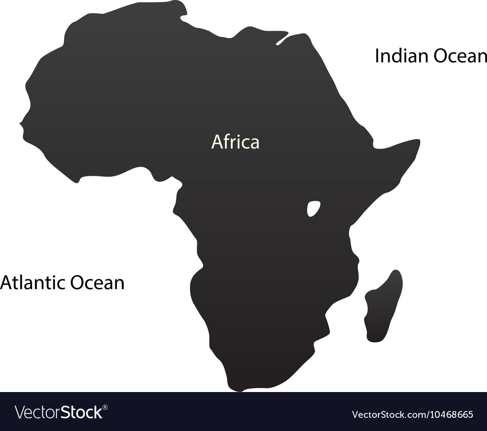 Africa Continent SVG