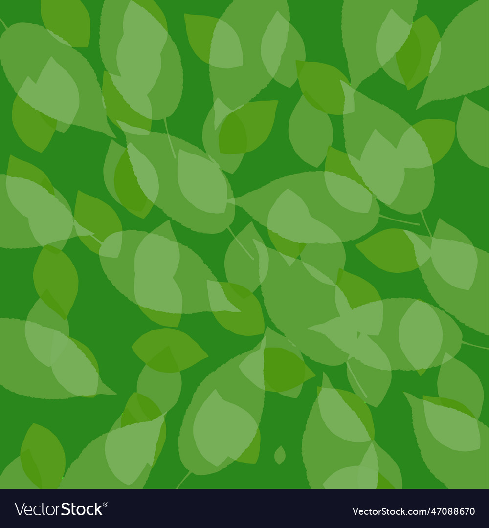 Abstract green shapes background pattern design
