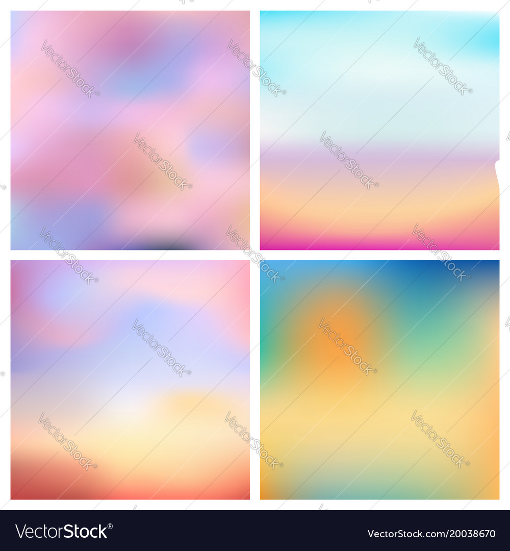 Abstract multicolored blurred background