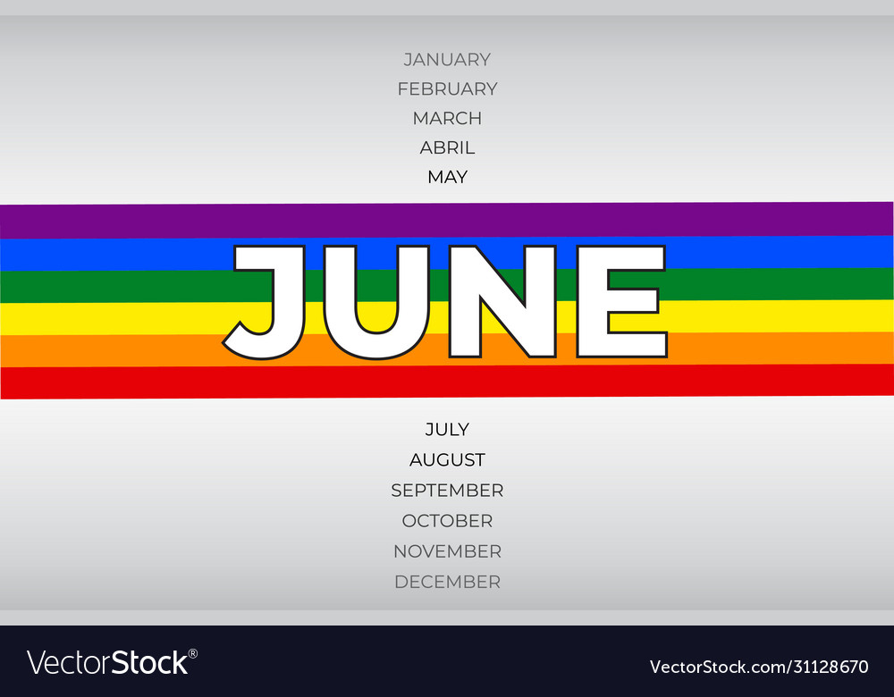 Lgbt Stolz Monat in june lgbtq Regenbogen