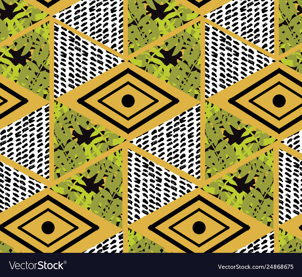 Abstract seamless pattern vector image Abstract seamless pattern