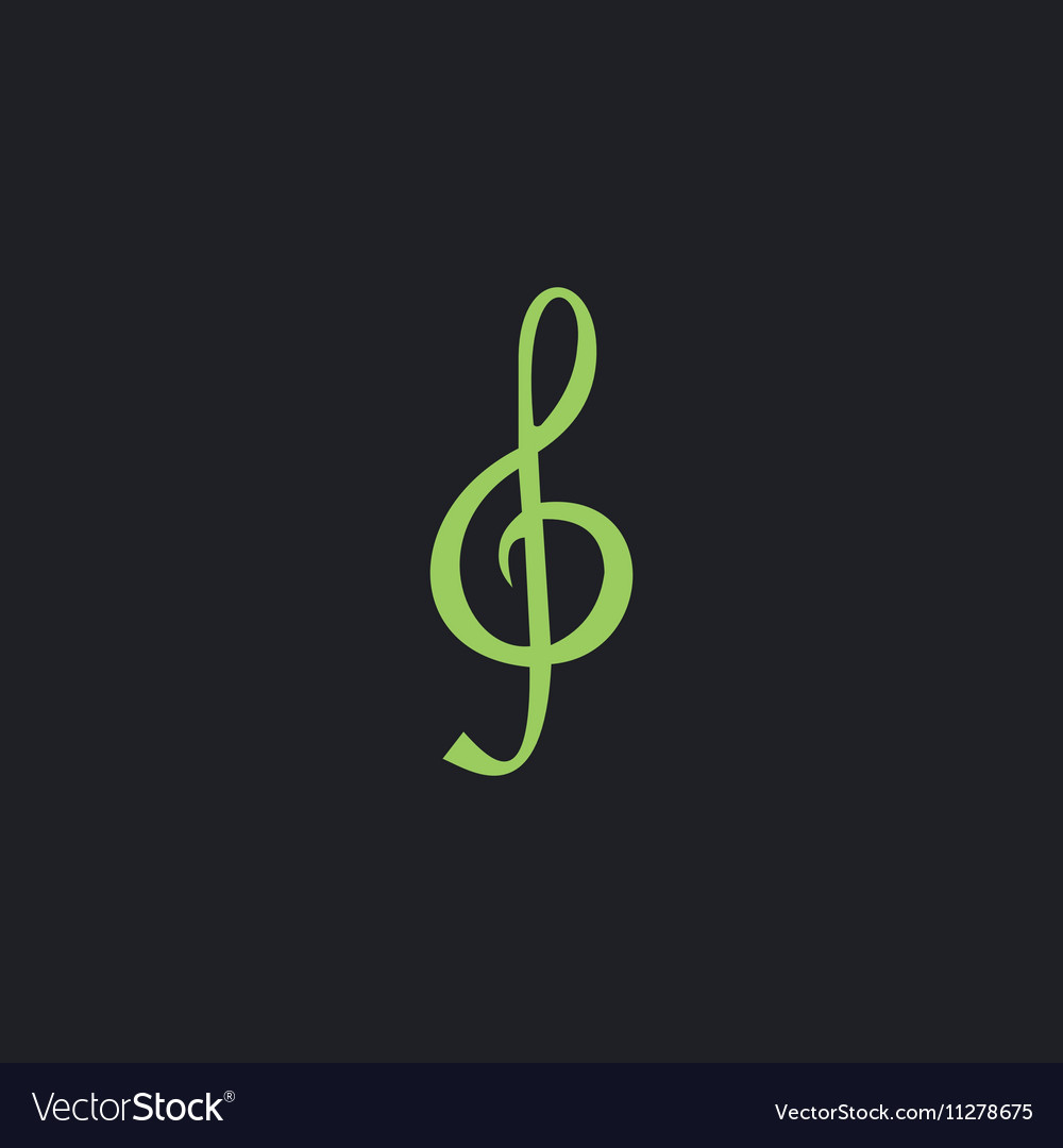 Clef computer symbol