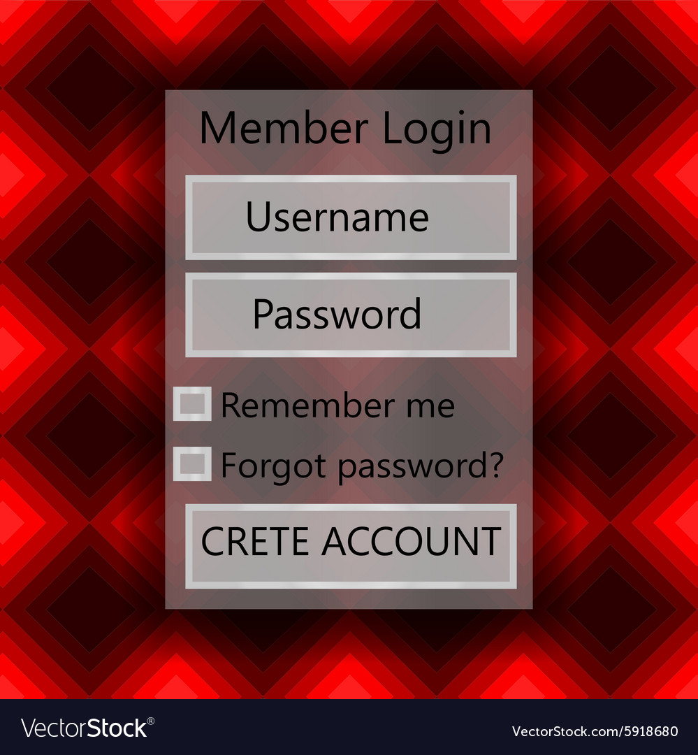 Mobile universal ui kit form interface
