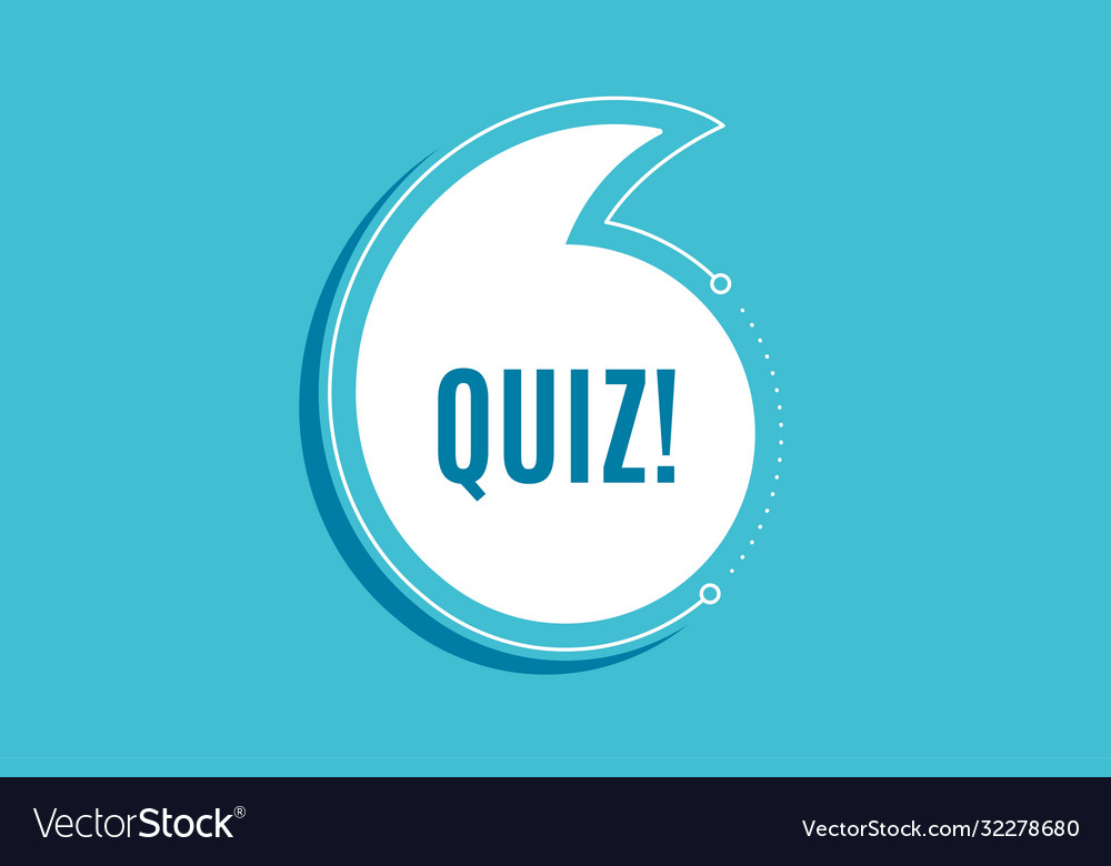 Quiz symbol answer question sign Royalty Free Vector Image