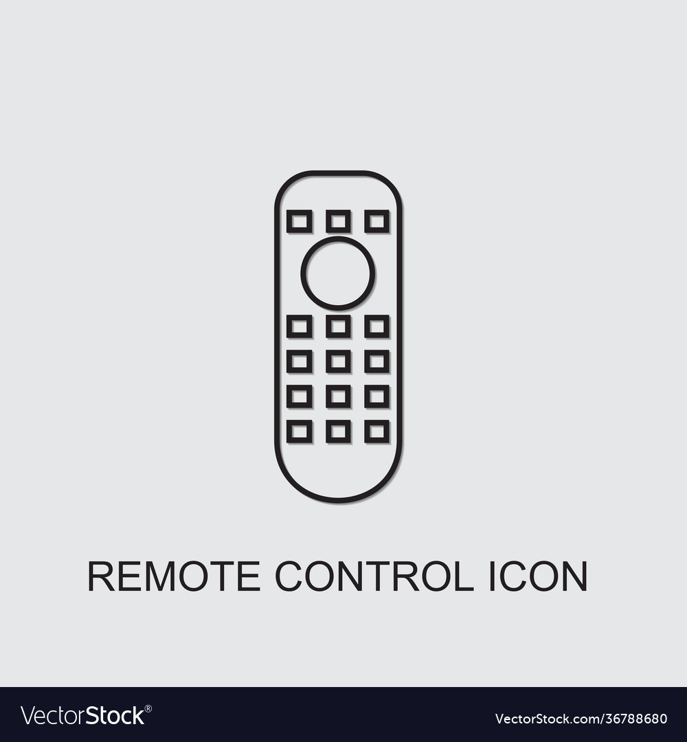 Remote control icon Royalty Free Vector Image - VectorStock
