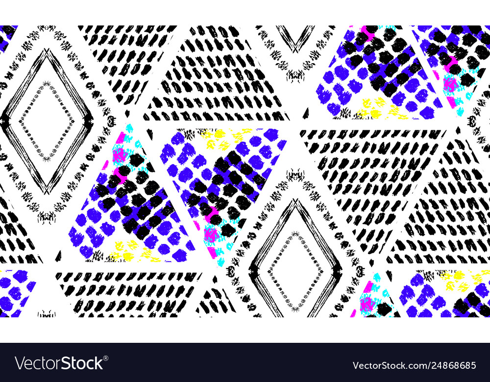 Abstract seamless pattern vector image Abstract seamless pattern