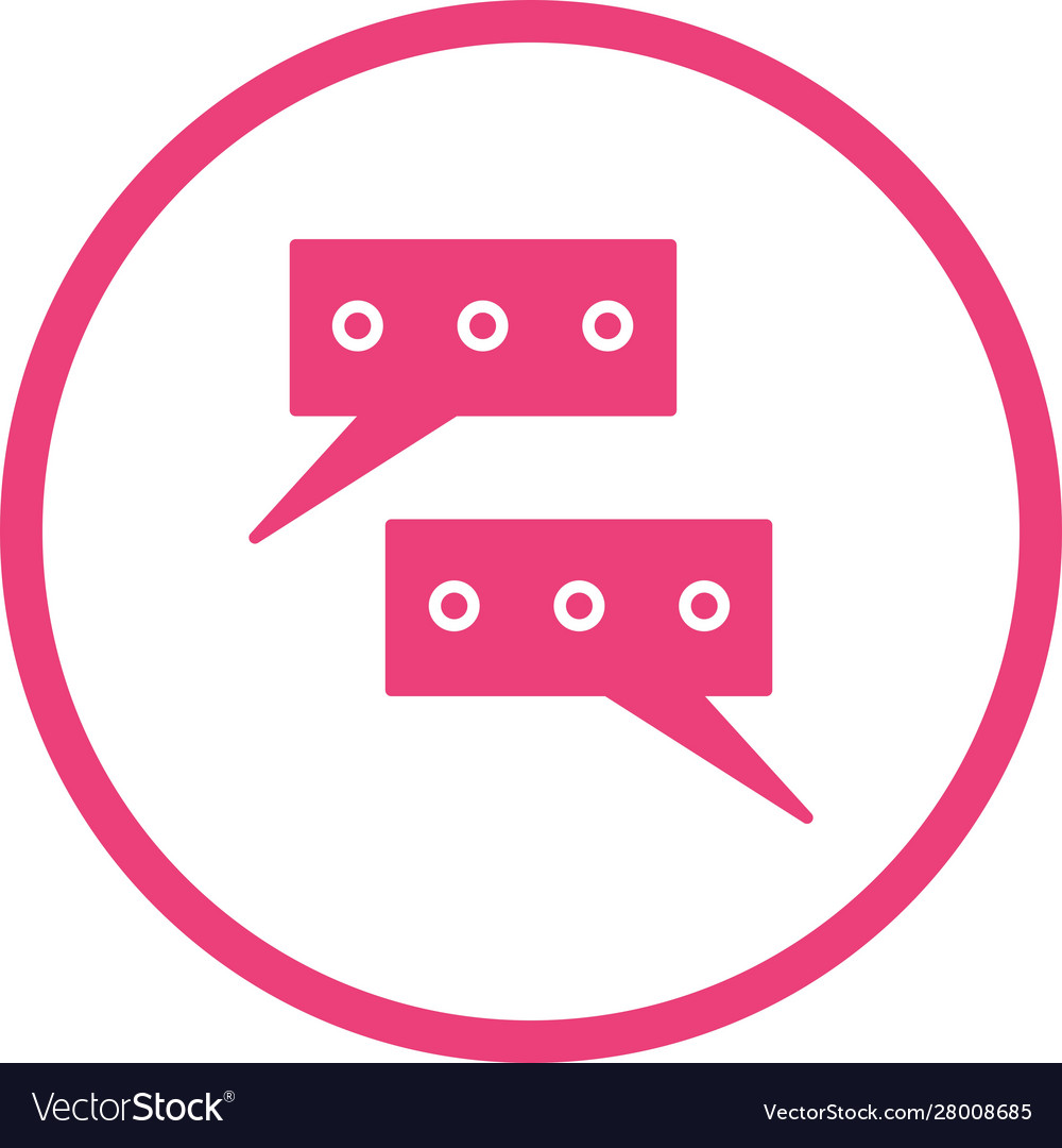 Beautiful conversations glyph icon