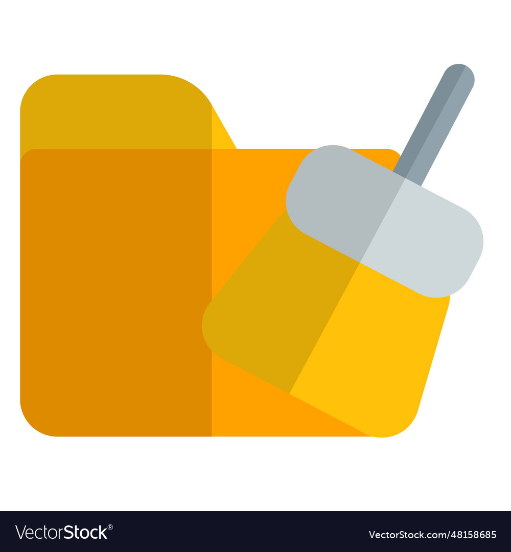 Cleaner used to remove junk from folder