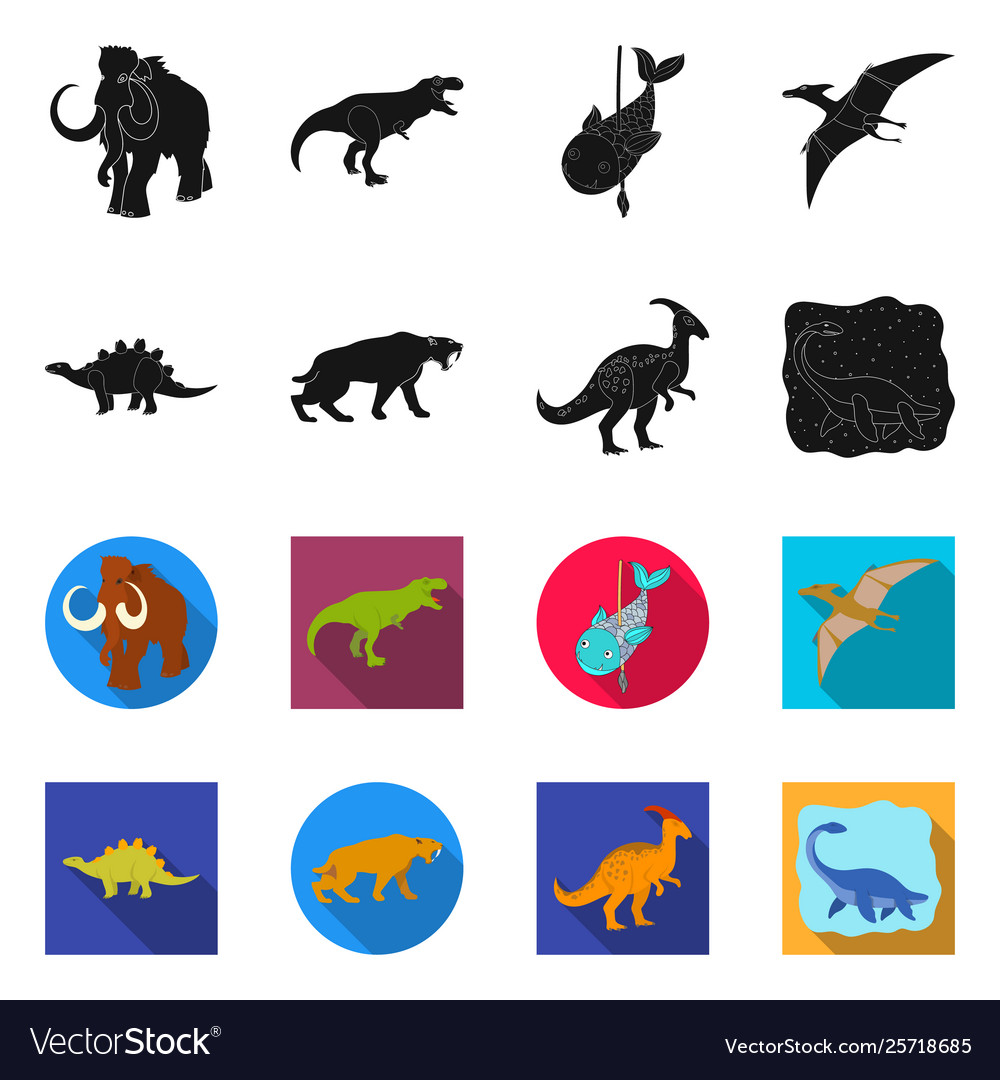 Isolated object animal and character symbol vector image Isolated object animal and character symbol