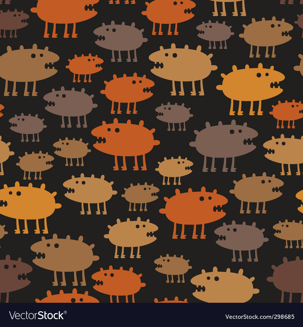 Monsters pattern