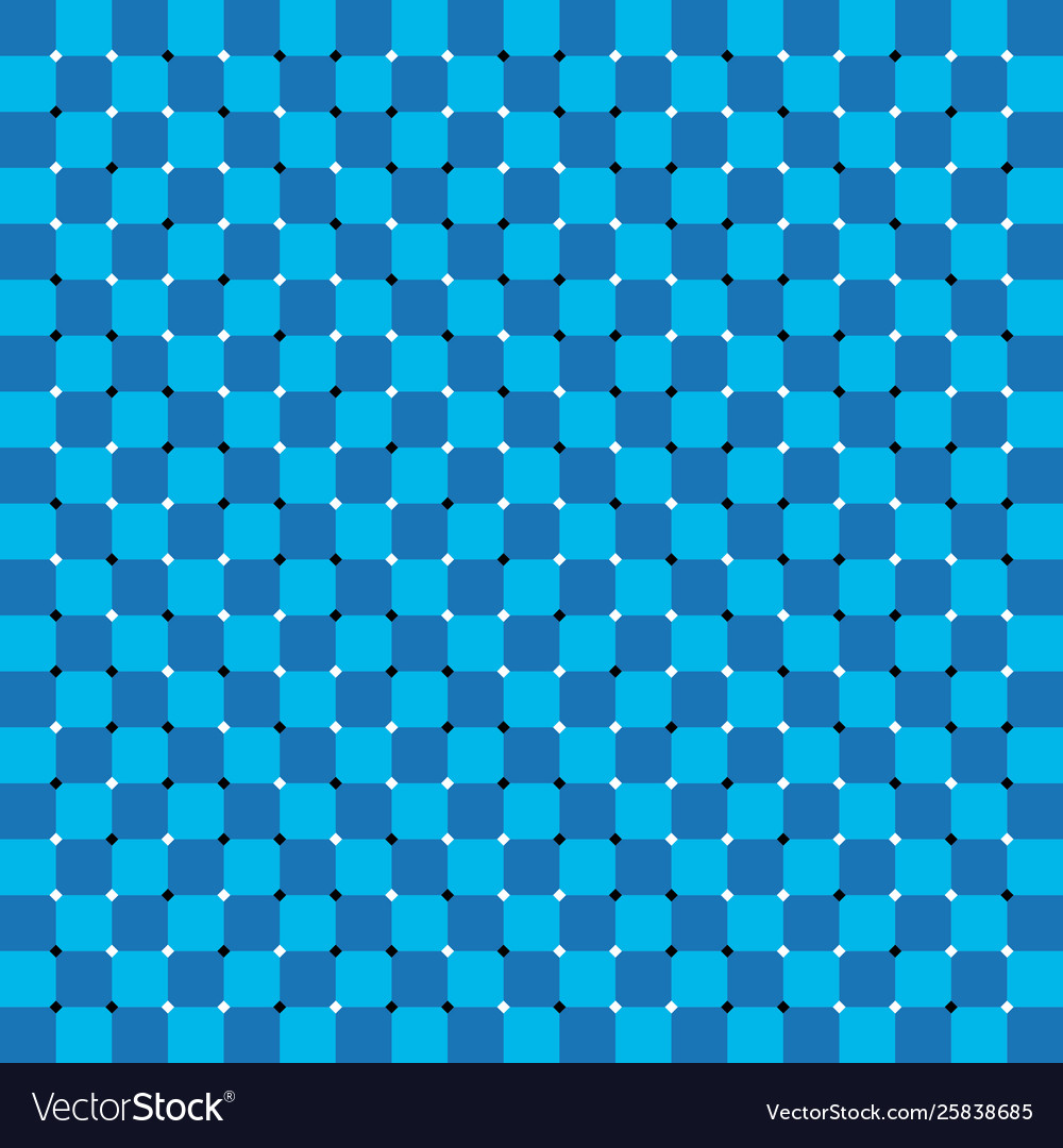 Optical illusion colorful blocks different shape vector image Optical illusion colorful blocks different shape