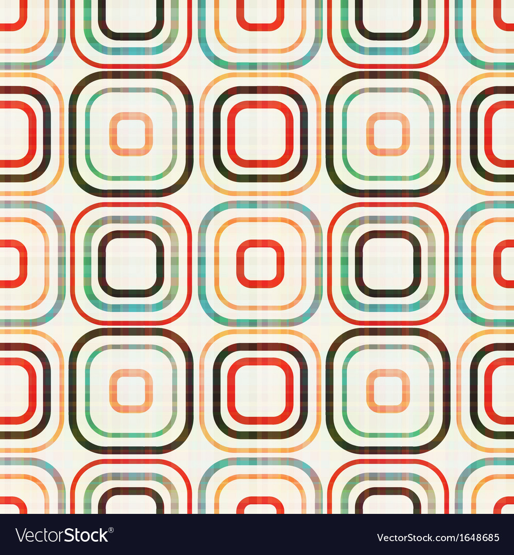 Retro Geometric Pattern