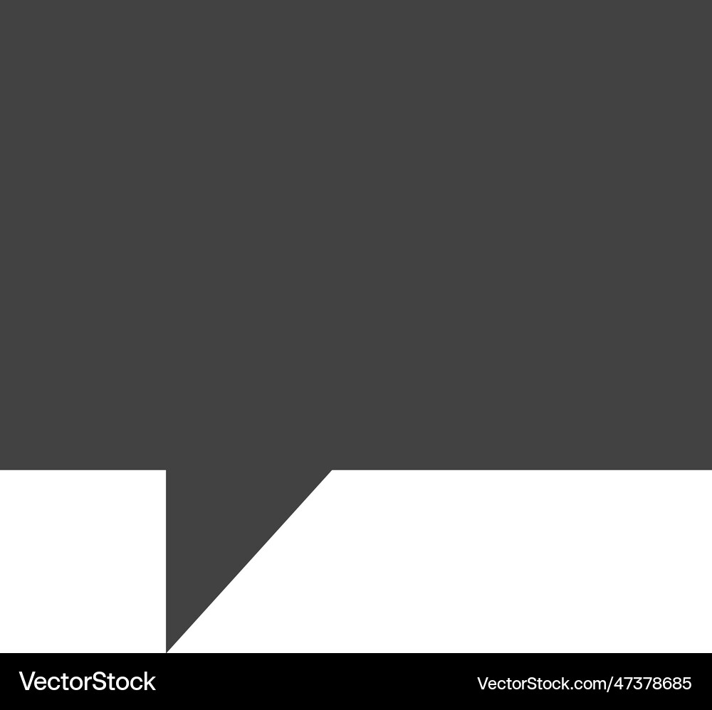 Speech bubble icon image Royalty Free Vector Image