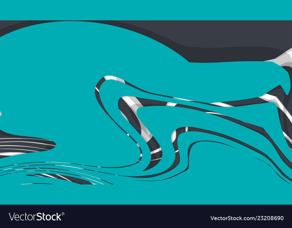 Abstract background with fluids and multicolor